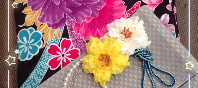 新作着物でアレンジ♡ 新作着物でアレンジ♡