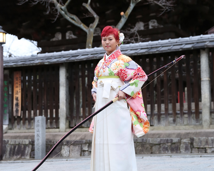 女性用】弓道帯 ジャガード織 舞桜 全5色【H-211】 弓道着（上