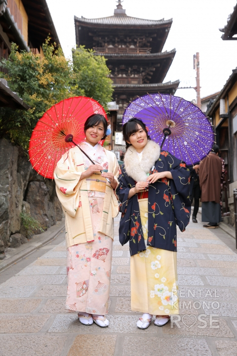 京都・東山の八坂の塔