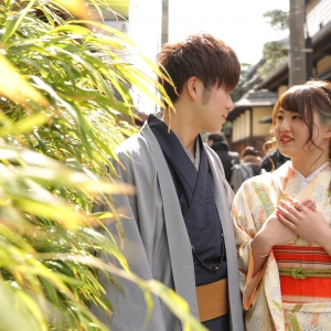 写真：京都の秋を彩る春割！レトロ着物が素敵な小町プラン割引