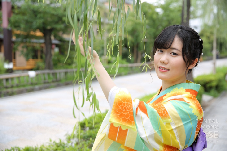 京都・東山の祇園白川