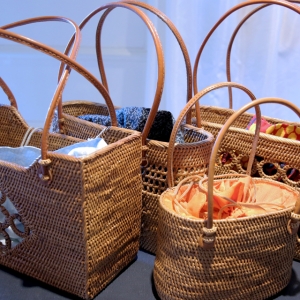 写真：着物や浴衣に合う可愛いアタ（籠）バッグを入荷しました