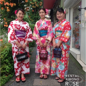 写真:韓国から京都観光でお越しのお客様🇰🇷 女子旅で素敵な浴衣をレンタル❤️