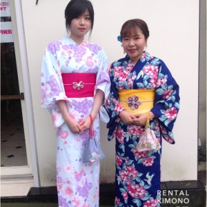 写真:暑い京都も涼やかに…爽やかな寒色の浴衣で女子旅🌟