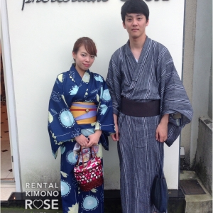 写真:男性は濃い色の帯でキリッと🌟クールなカップル様💖