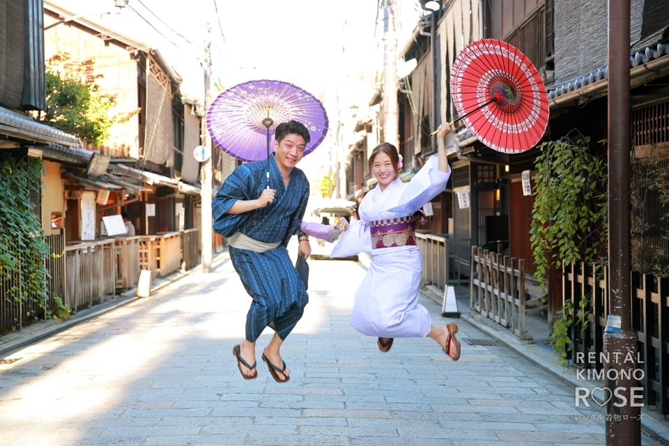 京都・祇園でロケーション撮影