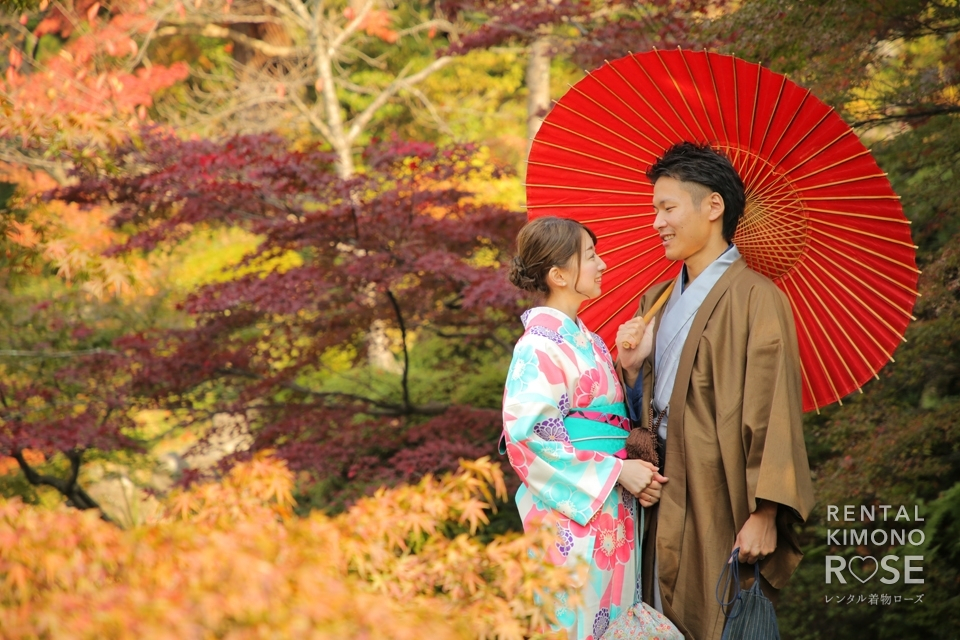 京都・東山の紅葉シーズン