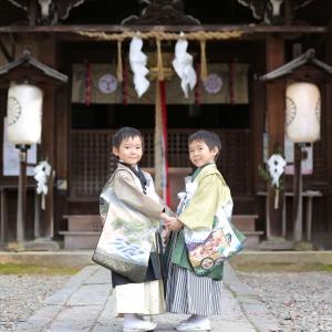 写真:9月末日まで限定!七五三撮影で台紙付キャビネ写真2枚特典(終了)