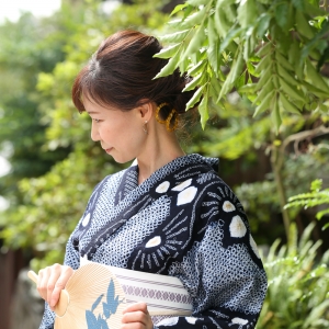 写真:伝統工芸品・有松絞りで涼しく上品に!アンティーク浴衣プラン登場