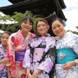 写真:【お客様の声】香港からお越しのご家族様☆浴衣姿のロケーション撮影