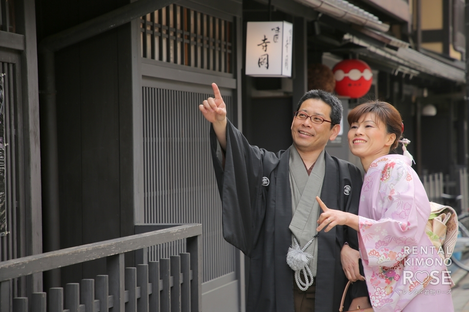 京都・祇園でロケーション撮影