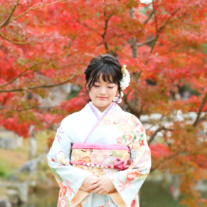 写真：京都東山のレンタル着物ローズ 2023年のご挨拶
