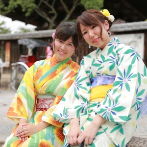 写真:【お客様の声】ブランド浴衣で京都・東山女子旅のロケ撮影