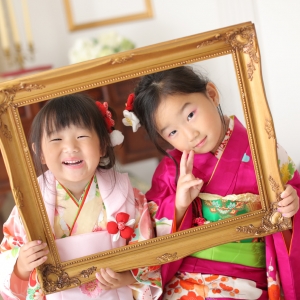写真：ロケ・スタジオ撮影が選べる七五三振袖撮影