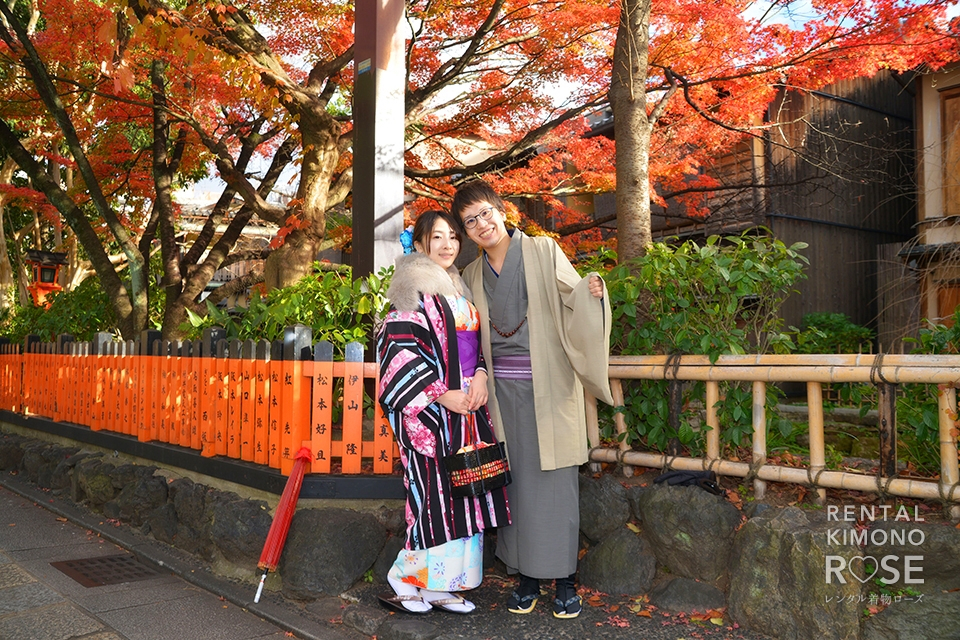 京都・東山の紅葉シーズン