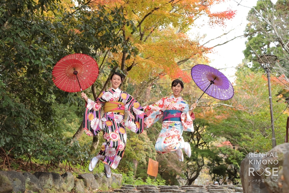京都・東山の紅葉シーズン