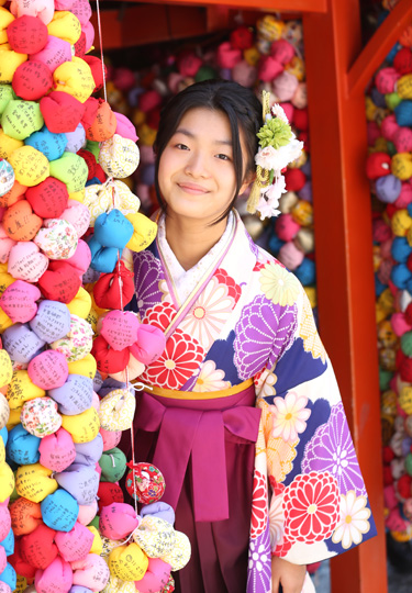 写真：小学生卒業袴