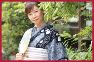 写真：Vintage yukata plan