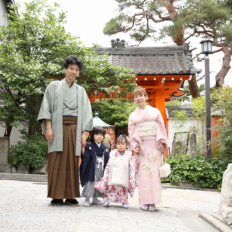写真：京都・東山高台寺でリピーター様の七五三ロケーション撮影