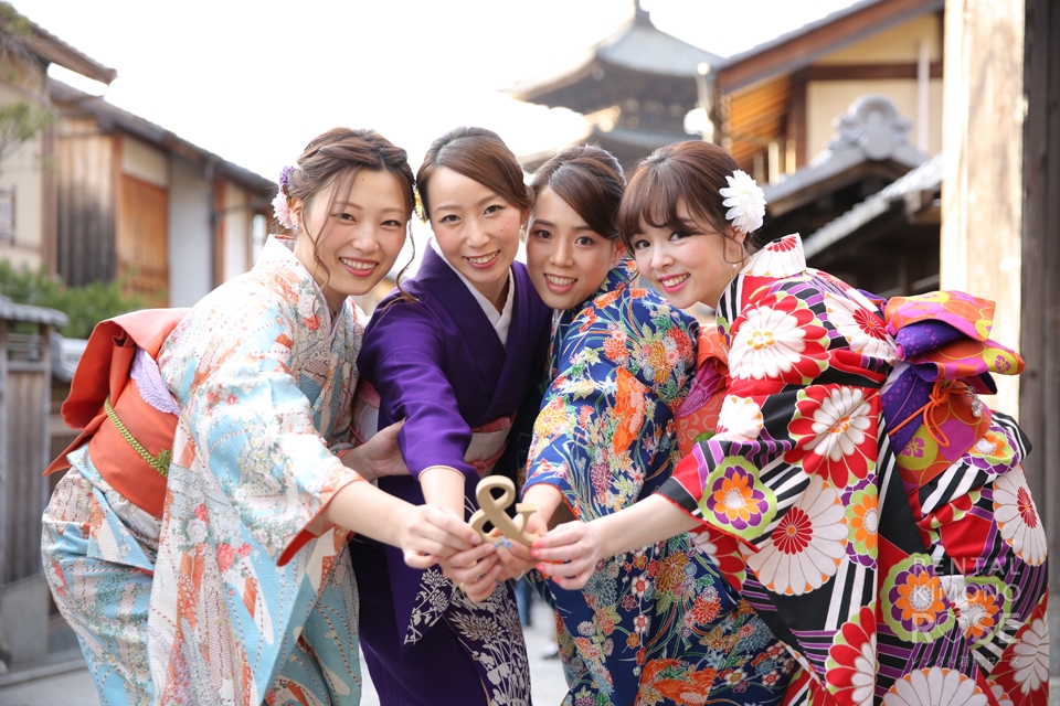 写真：仲良し女子4人の京都東山ロケーション撮影♥︎