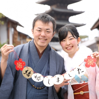 写真：新婚さんと、京都東山ロケーション撮影☆