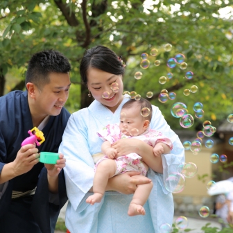 写真：夏の京都・八坂の塔や高台寺公園でご家族様の観光ロケーション撮影