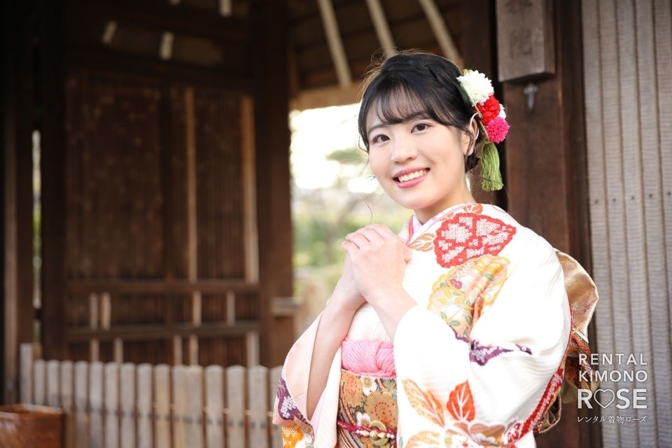 写真:京都・ねねの道や八坂の塔で成人式振袖レンタルロケーション撮影