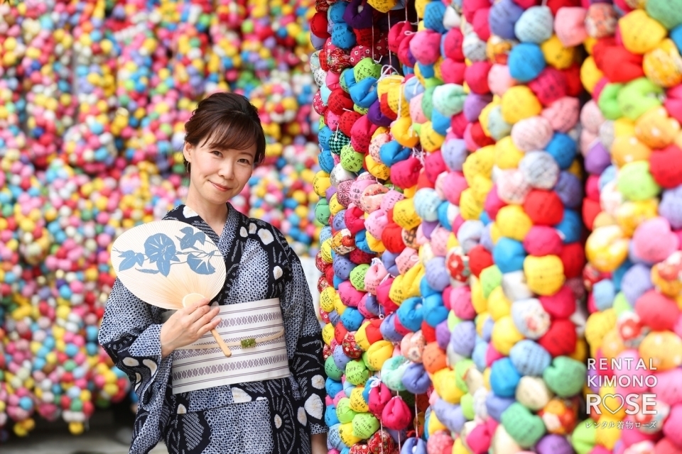 写真:伝統工芸品・有松絞りで涼しく上品に!アンティーク浴衣プラン