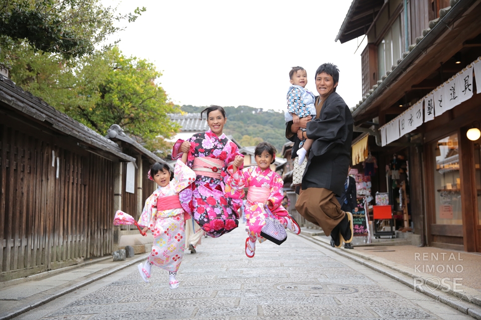 写真：家族旅行で京都東山ロケ撮☆