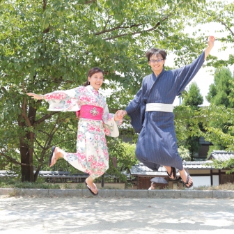 写真：台湾からの国際恋愛中カップルと東山でロケーション撮影♥︎