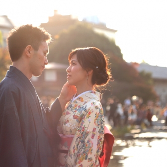 写真：新婚さんと京都東山ロケーション撮影♥︎