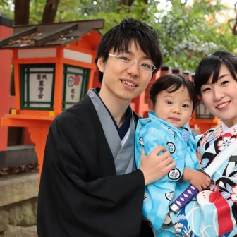 写真：ご家族で誕生日の記念に！東山ロケーション撮影☆