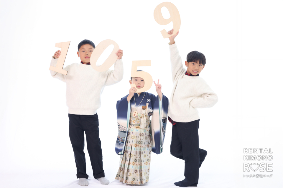 写真：お持込の着物でリピーター様の七五三ロケーション撮影