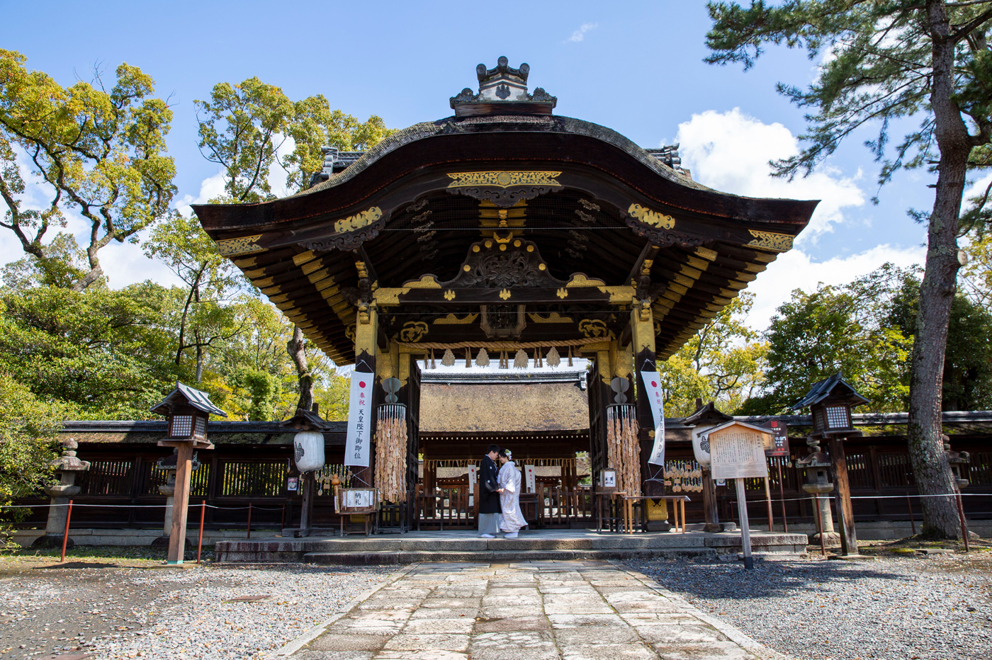 写真：和装前撮り婚礼撮影