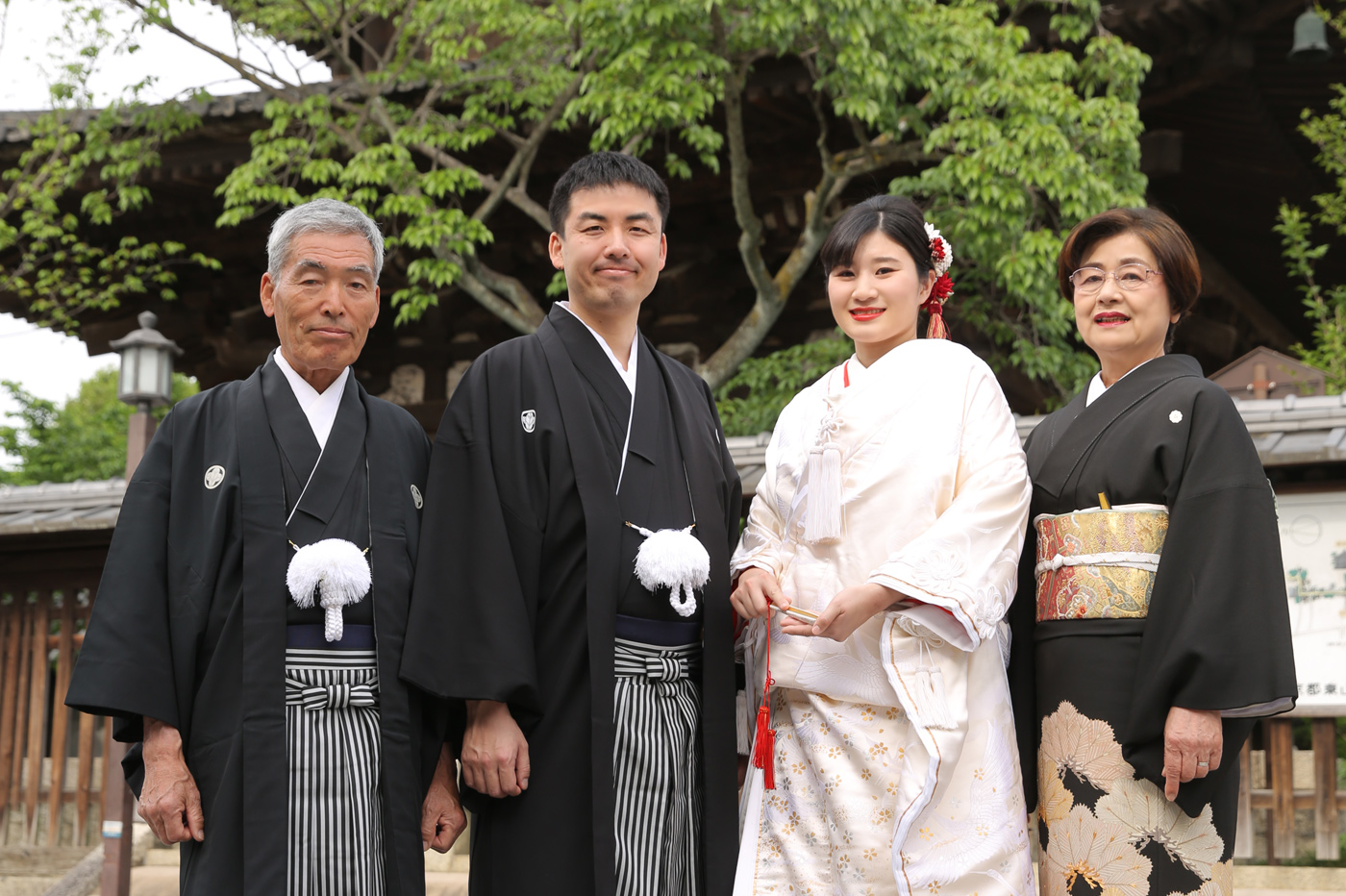 写真：和装前撮り婚礼撮影