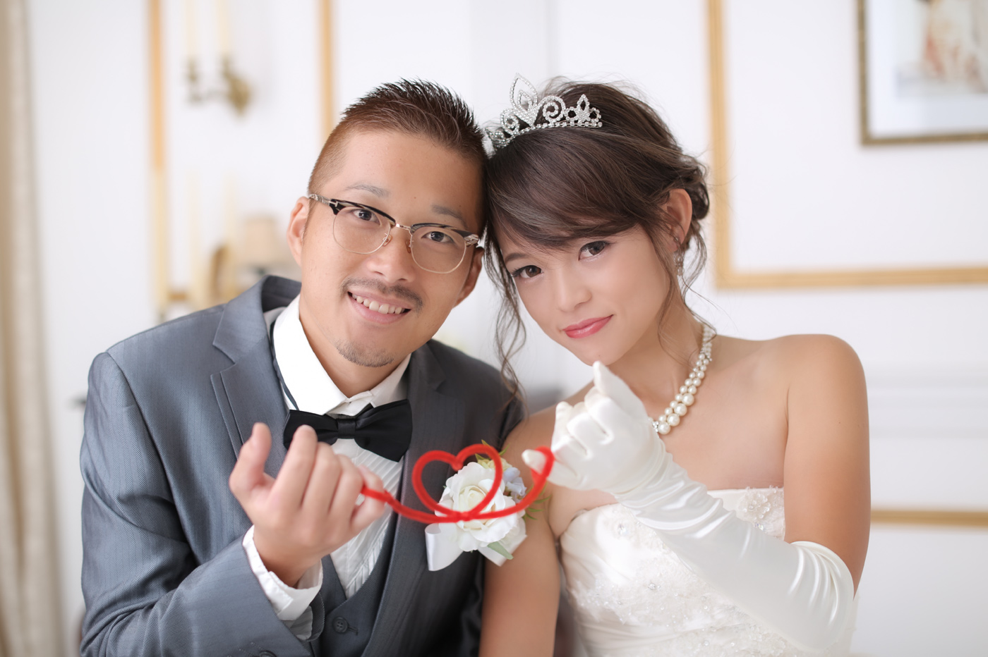 写真：ドレス前撮り婚礼撮影