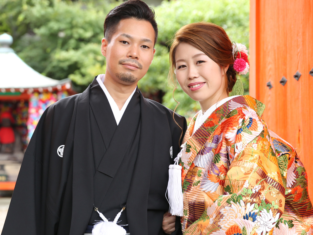 写真：和装婚礼撮影